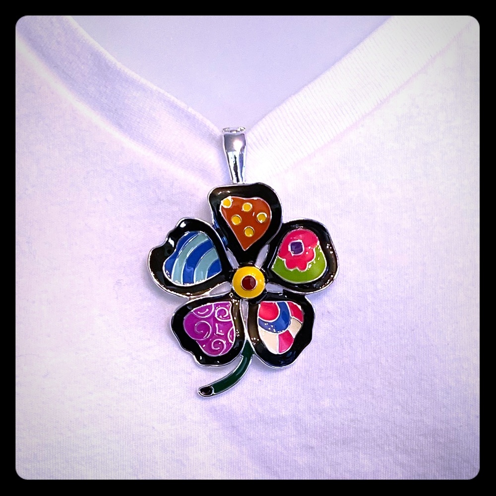 Wearable Art Flower Brooch